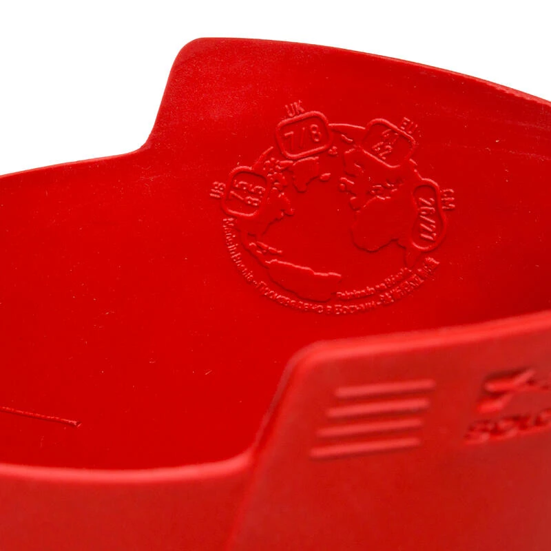 BOTTILLONS LEGER PVC ROUGE INVERNESS 100 FEMME 10 BOTTILLONS LEGER PVC ROUGE INVERNESS 100 FEMME – Image 8