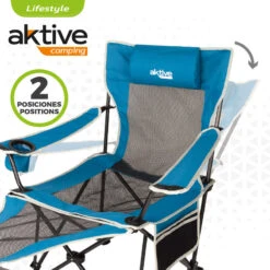 Chaise Longue Pliante De Camping Aktive 11 Chaise Longue Pliante De Camping Aktive -Pêche Produit Magasin chaise longue pliante de camping aktive 2