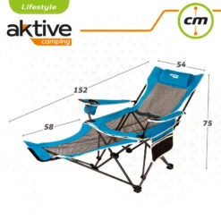 Chaise Longue Pliante De Camping Aktive 14 Chaise Longue Pliante De Camping Aktive -Pêche Produit Magasin chaise longue pliante de camping aktive 5