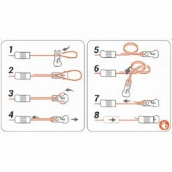 ELASTIQUE PLEIN 2,5 MM 6M -Pêche Produit Magasin elastique plein 25 mm 6m 3