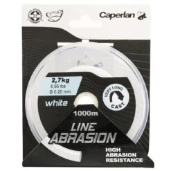 Fil Line Abrasion White 1000m Pêche En Mer -Pêche Produit Magasin fil line abrasion white 1000m peche en mer 8