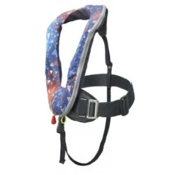 PLASTIMO GILET AUTOMATIQUE EVO JUNIOR BLEU - HARNAIS + SOUS CUTALE