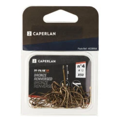 HAMEÇON SIMPLE BRONZE RENVERSE NON MONTE PA HK 0R X50 -Pêche Produit Magasin hamecon simple bronze renverse non monte pa hk 0r x50 4
