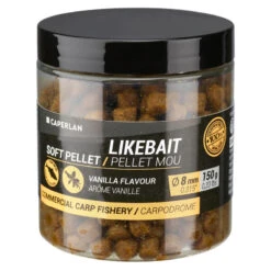 LIKEBAIT SOFT PELLET 8MM VANILLE -Pêche Produit Magasin likebait soft pellet 8mm vanille 1
