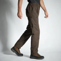 PANTALON CARGO RESISTANT STEPPE 300 MARRON -Pêche Produit Magasin pantalon cargo resistant steppe 300 marron 3
