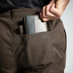 PANTALON CARGO RESISTANT STEPPE 300 MARRON -Pêche Produit Magasin pantalon cargo resistant steppe 300 marron 7