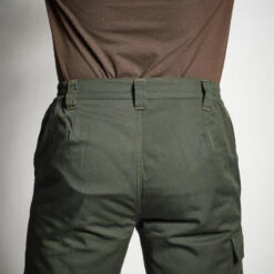 PANTALON CHASSE CHAUD VERT 100 14 PANTALON CHASSE CHAUD VERT 100 -Pêche Produit Magasin pantalon chasse chaud vert 100 4