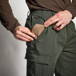 PANTALON CHASSE CHAUD VERT 100 17 PANTALON CHASSE CHAUD VERT 100 -Pêche Produit Magasin pantalon chasse chaud vert 100 7