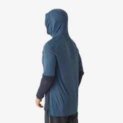 Tee-shirt De Pêche Anti-UV 500 Capuche Bleu 10 Tee-shirt De Pêche Anti-UV 500 Capuche Bleu -Pêche Produit Magasin tee shirt de peche anti uv 500 capuche bleu 2