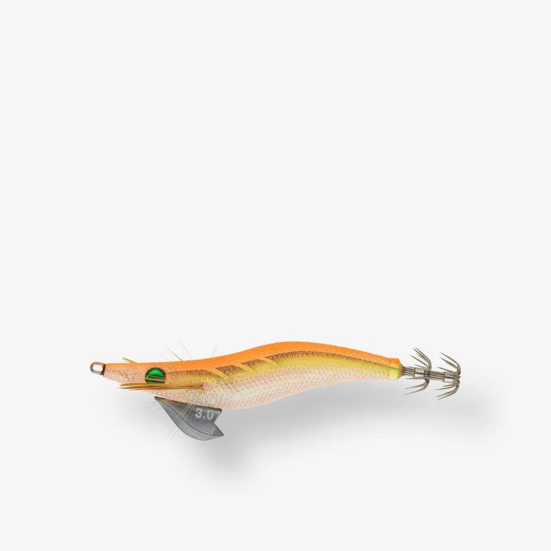 Turlutte Coulante Shallow EBIKA 3.0/120 Orange Fluo Pêche Des Seiches/calamars 3 Turlutte Coulante Shallow EBIKA 3.0/120 Orange Fluo Pêche Des Seiches/calamars